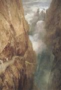 Joseph Mallord William Turner, The passage of Mount St.Gothard,taken from the centre of the Teufels Broch Switzerland (mk31)